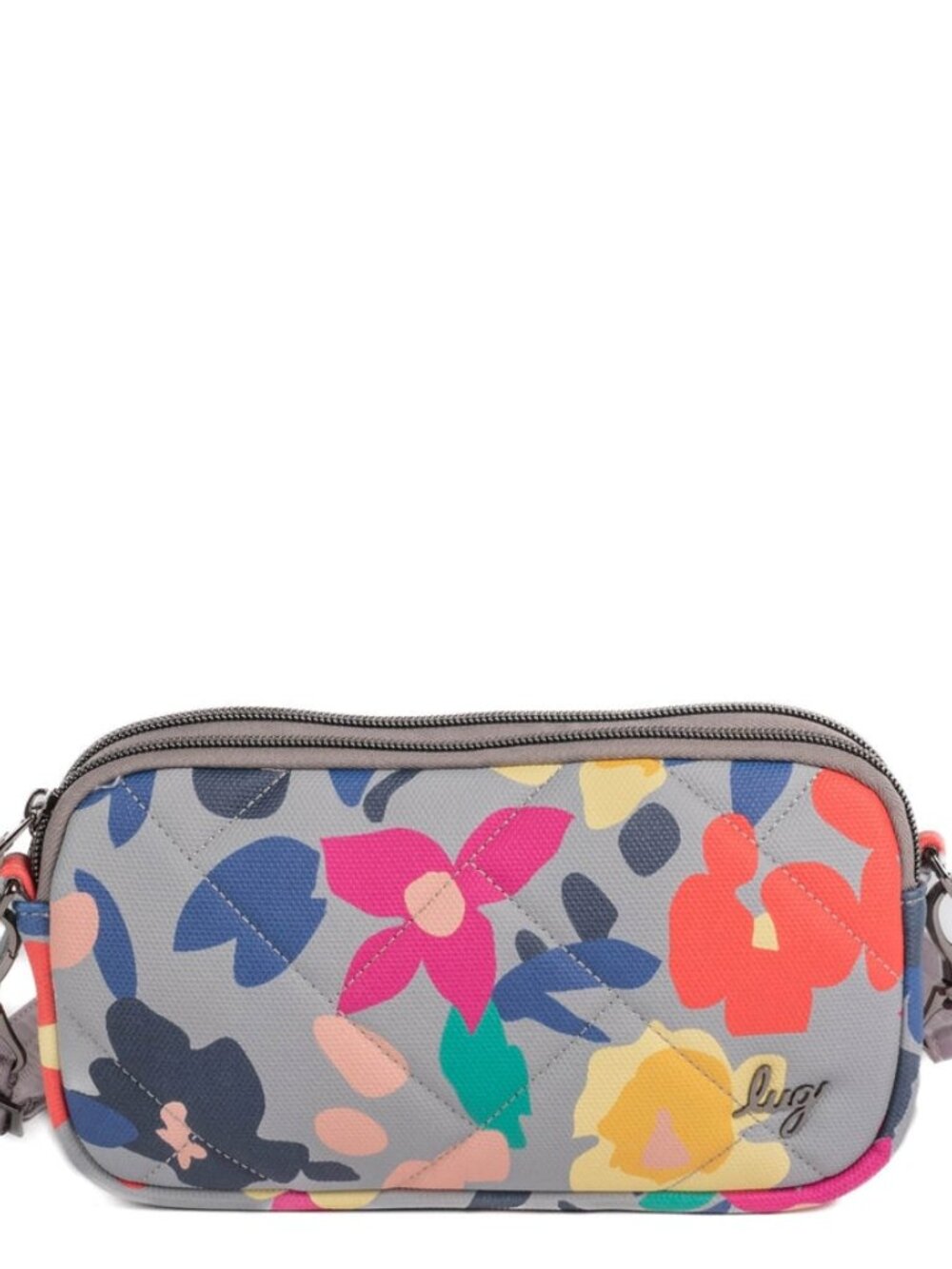 LUG - Coupe XL Matte Luxe VL Convertible Crossbody Bag in Wildflower Multi - Picture 5 of 13
